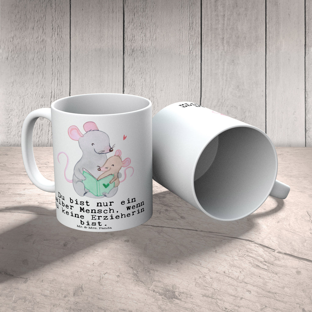 Tasse Erzieherin mit Herz Tasse, Kaffeetasse, Teetasse, Becher, Kaffeebecher, Teebecher, Keramiktasse, Porzellantasse, Büro Tasse, Geschenk Tasse, Tasse Sprüche, Tasse Motive, Kaffeetassen, Tasse bedrucken, Designer Tasse, Cappuccino Tassen, Schöne Teetassen, Beruf, Ausbildung, Jubiläum, Abschied, Rente, Kollege, Kollegin, Geschenk, Schenken, Arbeitskollege, Mitarbeiter, Firma, Danke, Dankeschön, Erzieherin, Kindergärtnerin, Pädagogin, Kindergarten, Abschiedsgeschenke Kindergarten