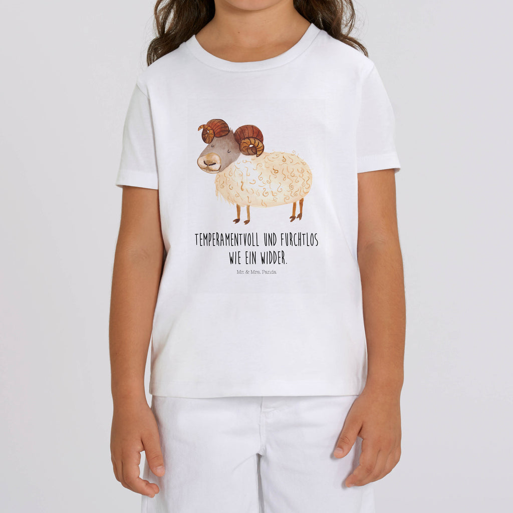 Organic Kinder T-Shirt Sternzeichen Widder Kinder T-Shirt, Kinder T-Shirt Mädchen, Kinder T-Shirt Jungen, Tierkreiszeichen, Sternzeichen, Horoskop, Astrologie, Aszendent, Widder Geschenk, Widder Sternzeichen, Geschenk März, Geschenk April, Geburtstag März, Geburtstag April, Bock, Schafbock