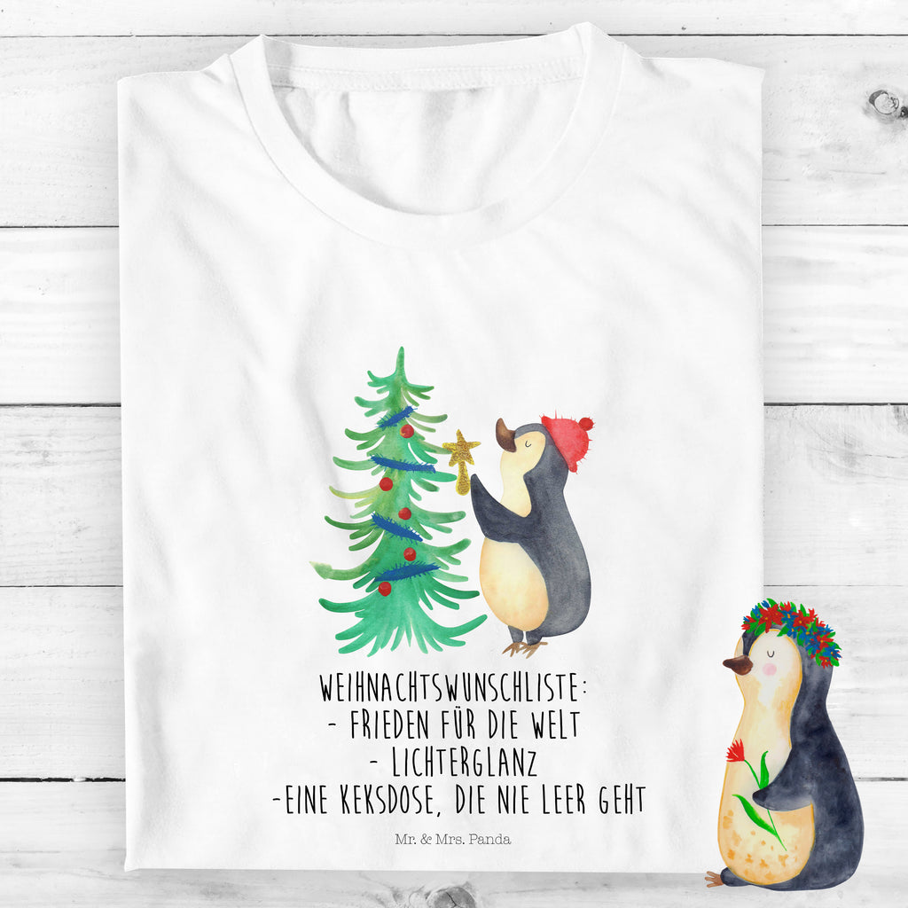 Organic Kinder T-Shirt Pinguin Weihnachtsbaum Kinder T-Shirt, Kinder T-Shirt Mädchen, Kinder T-Shirt Jungen, Winter, Weihnachten, Weihnachtsdeko, Nikolaus, Advent, Heiligabend, Wintermotiv, Pinguin