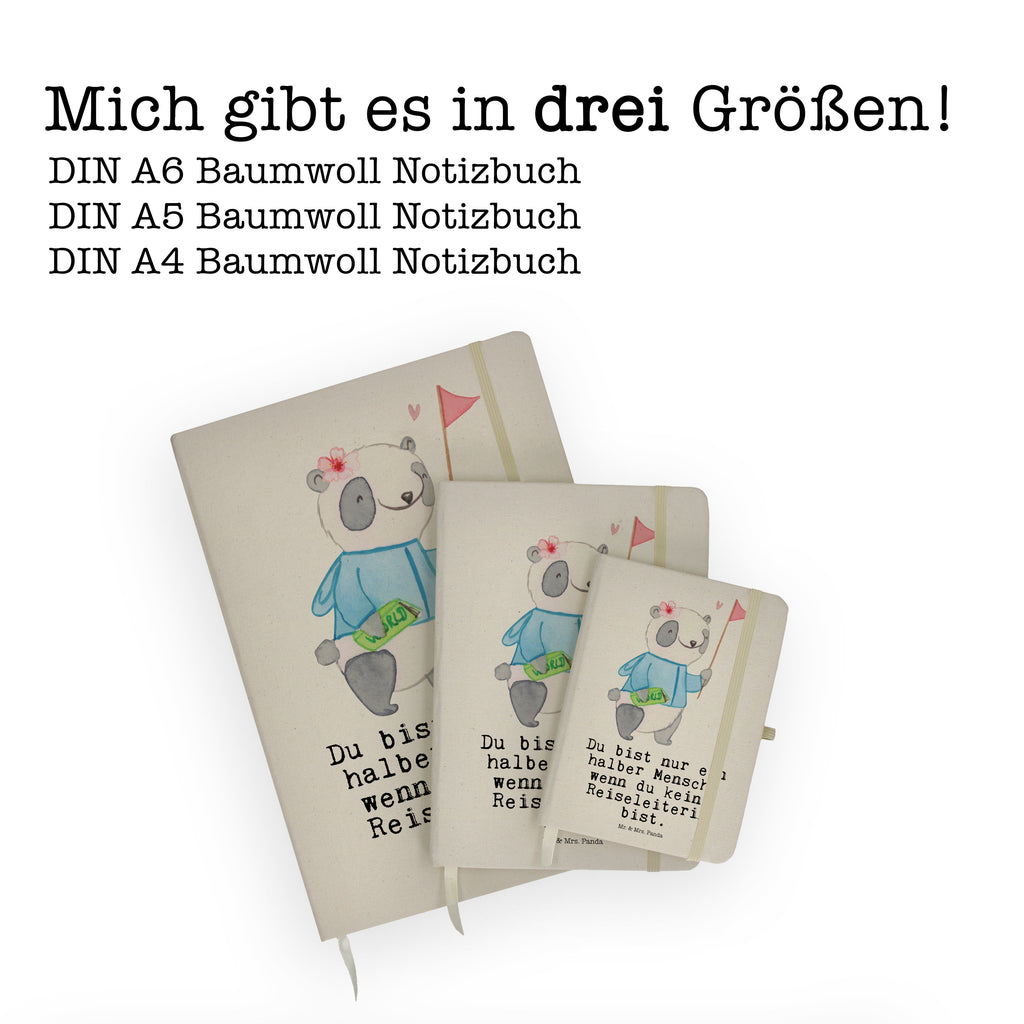 Baumwoll Notizbuch Reiseleiterin mit Herz Notizen, Eintragebuch, Tagebuch, Notizblock, Adressbuch, Journal, Kladde, Skizzenbuch, Notizheft, Schreibbuch, Schreibheft, Beruf, Ausbildung, Jubiläum, Abschied, Rente, Kollege, Kollegin, Geschenk, Schenken, Arbeitskollege, Mitarbeiter, Firma, Danke, Dankeschön