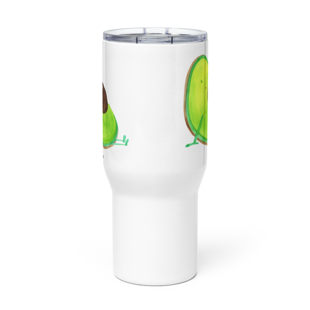 XXL Thermobecher Avocado Schwangerschaft Thermobecher, XL Thermobecher, Reisebecher, XL Reisetasse, Großer Thermobecher, Autobecher, Jumbo Becher, Avocado, Veggie, Vegan, Gesund, schwanger, Schwangerschaft, Babyparty, Babyshower