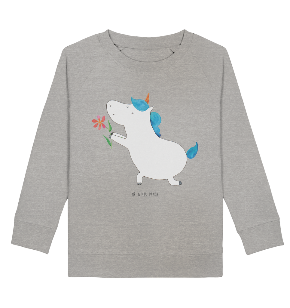 Organic Kinder Pullover Einhorn Blume Kinder Pullover, Kinder Sweatshirt, Jungen, Mädchen, Einhorn, Einhörner, Einhorn Deko, Pegasus, Unicorn, Liebe, Liebesbeweis, Antrag, Heiratsantrag, Verlobung, Ehepaar, Pärchen, Partner, Freund, Freundin, Ehe, heiraten