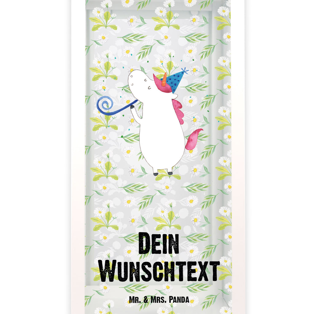 Personalisierte Deko Laterne Einhorn Party Gartenlampe, Gartenleuchte, Gartendekoration, Gartenlicht, Laterne kleine Laternen, XXL Laternen, Laterne groß, Einhorn, Einhörner, Einhorn Deko, Pegasus, Unicorn, Glitzer, Konfetti, Party, Geburtstag, Feier, Fest, Alkohol, Disco, Club