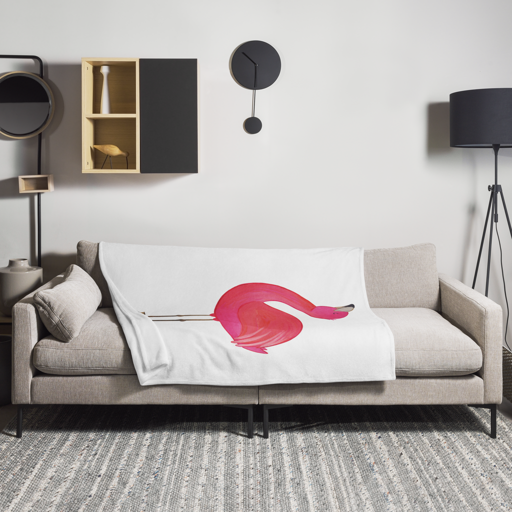 Kuscheldecke Flamingo stolz Decke, Wohndecke, Tagesdecke, Wolldecke, Sofadecke, Flamingo, stolz, Freude, Selbstliebe, Selbstakzeptanz, Freundin, beste Freundin, Tochter, Mama, Schwester