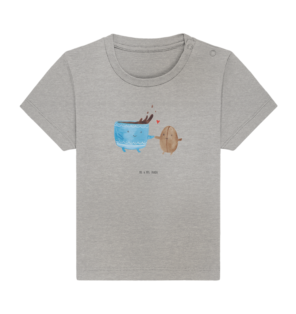 Organic Baby Shirt Kaffee Bohne Baby T-Shirt, Jungen Baby T-Shirt, Mädchen Baby T-Shirt, Shirt, Tiermotive, Gute Laune, lustige Sprüche, Tiere, Kaffee, Kaffeebohne, Genuss, Zufriedenheit, Glück