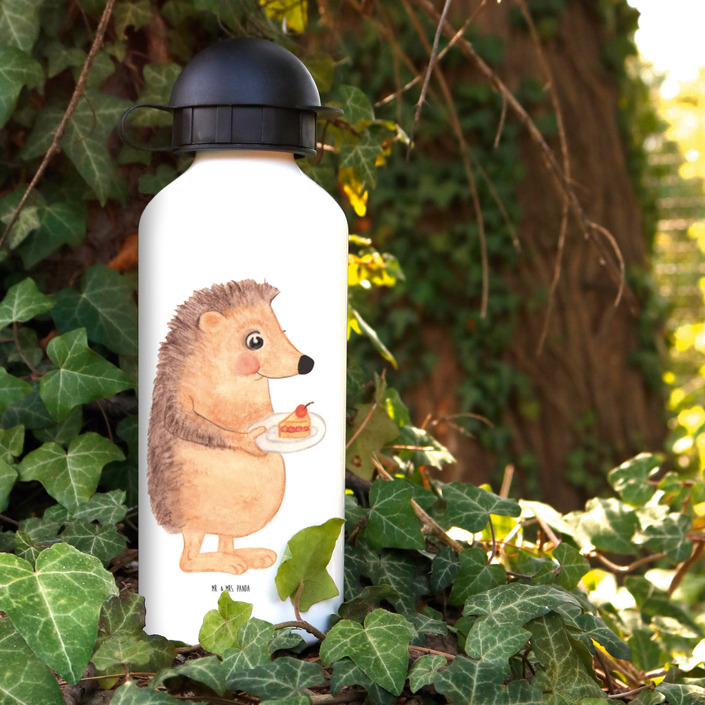 Kindertrinkflasche Igel mit Kuchenstück Kindertrinkflasche, Kinder Trinkflasche, Trinkflasche, Flasche, Kinderflasche, Kinder, Kids, Kindergarten Flasche, Grundschule, Jungs, Mädchen, Tiermotive, Gute Laune, lustige Sprüche, Tiere, Igel, Essen Spruch, Kuchen, Backen Geschenk, Kuchen backen, Einladung Party, Geburtstagskuchen, Torte