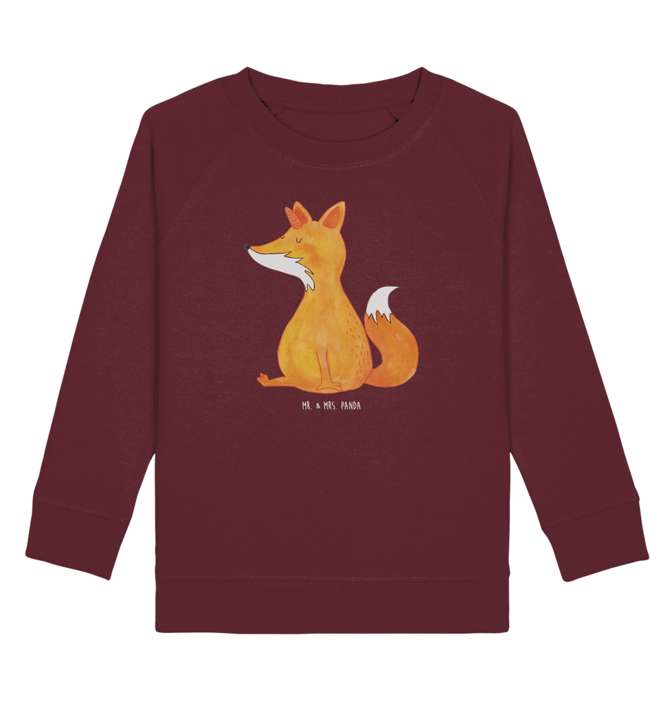 Organic Kinder Pullover Fuchshörnchen Kinder Pullover, Kinder Sweatshirt, Jungen, Mädchen, Einhorn, Einhörner, Einhorn Deko, Pegasus, Unicorn, Fuchs, Unicorns, Fuchshörnchen, Fuchshorn, Foxycorn, Füchse