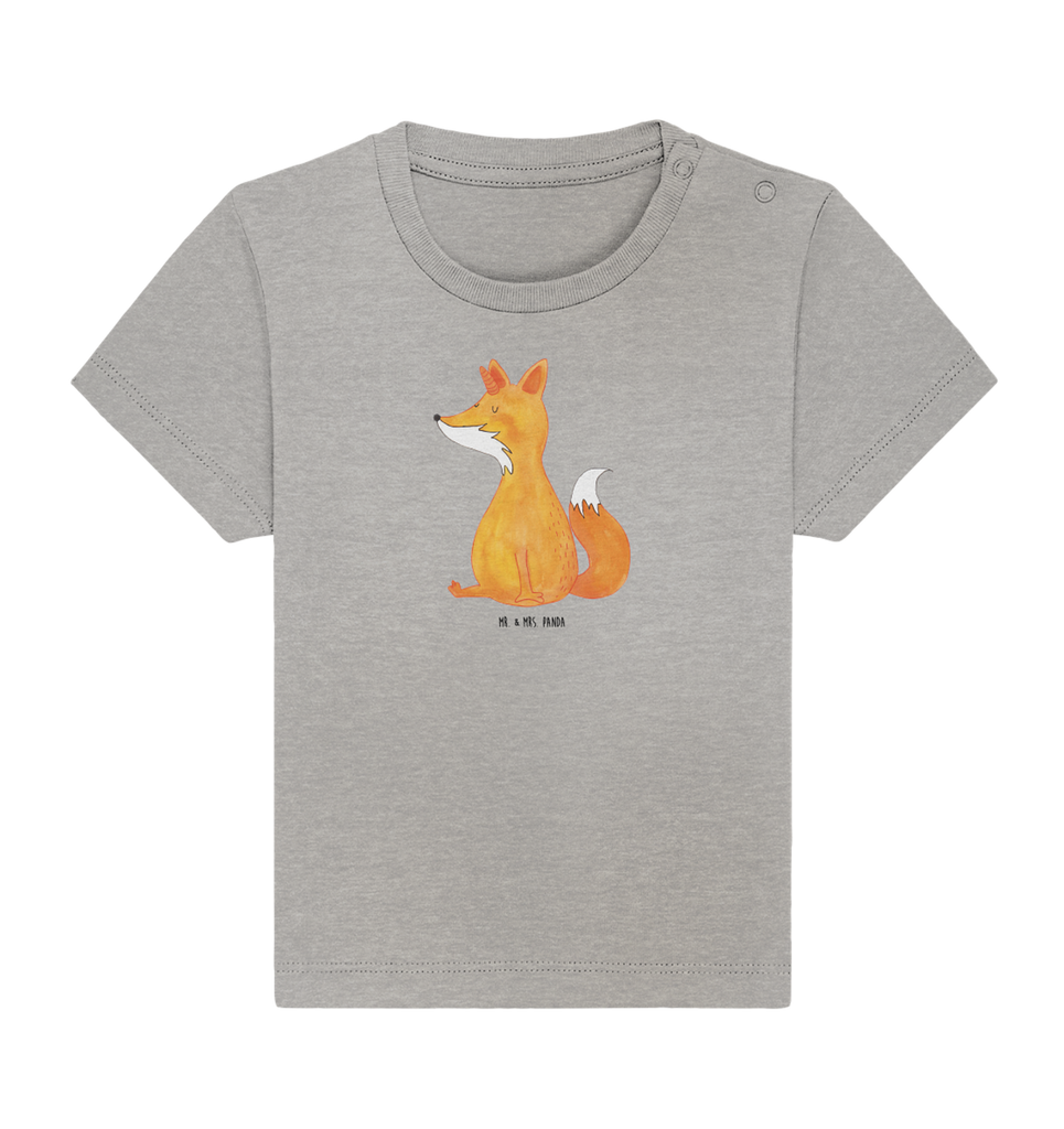 Organic Baby Shirt Einhorn Fuchs Baby T-Shirt, Jungen Baby T-Shirt, Mädchen Baby T-Shirt, Shirt, Einhorn, Einhörner, Einhorn Deko, Pegasus, Unicorn, Fuchs, Unicorns, Fuchshörnchen, Fuchshorn, Foxycorn, Füchse