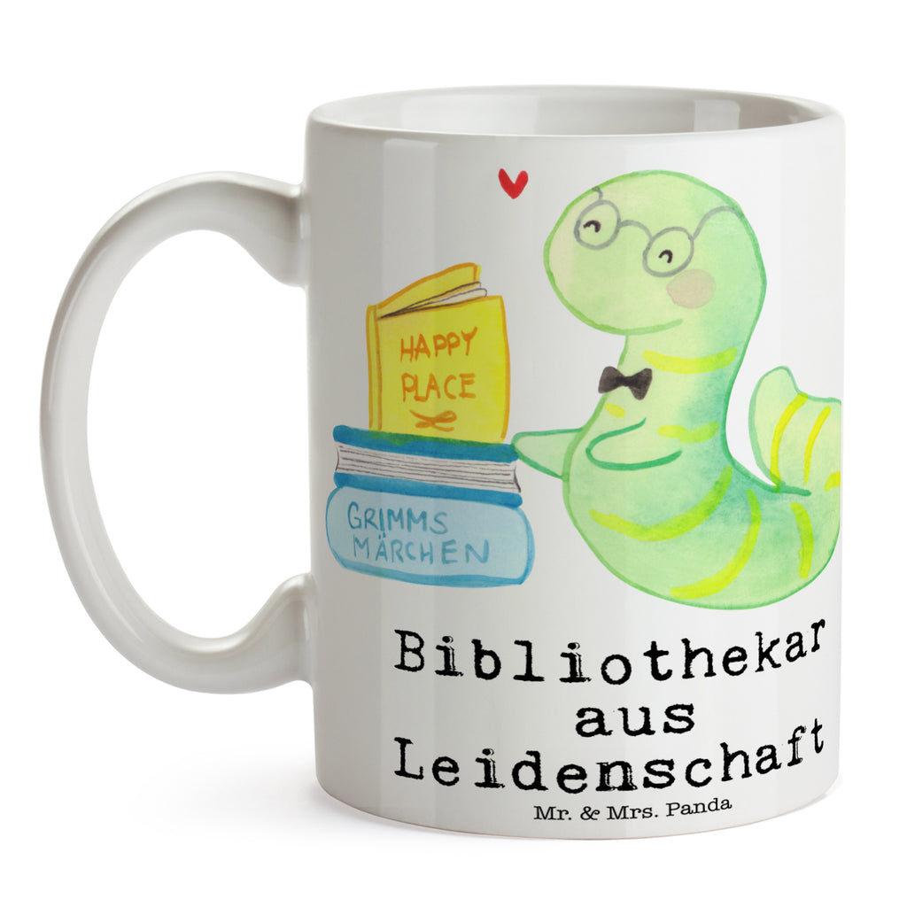 Tasse Bibliothekar aus Leidenschaft Tasse, Kaffeetasse, Teetasse, Becher, Kaffeebecher, Teebecher, Keramiktasse, Porzellantasse, Büro Tasse, Geschenk Tasse, Tasse Sprüche, Tasse Motive, Kaffeetassen, Tasse bedrucken, Designer Tasse, Cappuccino Tassen, Schöne Teetassen, Beruf, Ausbildung, Jubiläum, Abschied, Rente, Kollege, Kollegin, Geschenk, Schenken, Arbeitskollege, Mitarbeiter, Firma, Danke, Dankeschön, Bibliothekar, Buchhandlung, Bibliothek, Bücherwurm, Leseratte, Bücherliebe