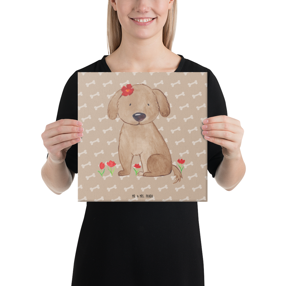 Leinwand Bild Hund Hundedame Leinwand, Bild, Kunstdruck, Wanddeko, Dekoration, Hund, Hundemotiv, Haustier, Hunderasse, Tierliebhaber, Hundebesitzer, Sprüche, Hunde, Hundeliebe, Hundeglück, Liebe, Frauchen