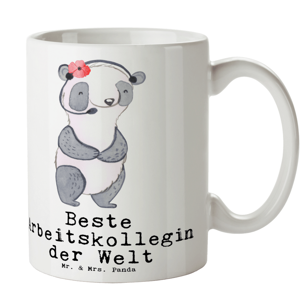 Tasse Panda Beste Arbeitskollegin der Welt Tasse, Kaffeetasse, Teetasse, Becher, Kaffeebecher, Teebecher, Keramiktasse, Porzellantasse, Büro Tasse, Geschenk Tasse, Tasse Sprüche, Tasse Motive, Kaffeetassen, Tasse bedrucken, Designer Tasse, Cappuccino Tassen, Schöne Teetassen, für, Dankeschön, Geschenk, Schenken, Geburtstag, Geburtstagsgeschenk, Geschenkidee, Danke, Bedanken, Mitbringsel, Freude machen, Geschenktipp, Arbeitskollegin, Kollegin, Freundin, Büro, Abschiedsgeschenk, Ruhestand, Arbeit, Mitarbeiterin, Berufsgenossin, Beruf