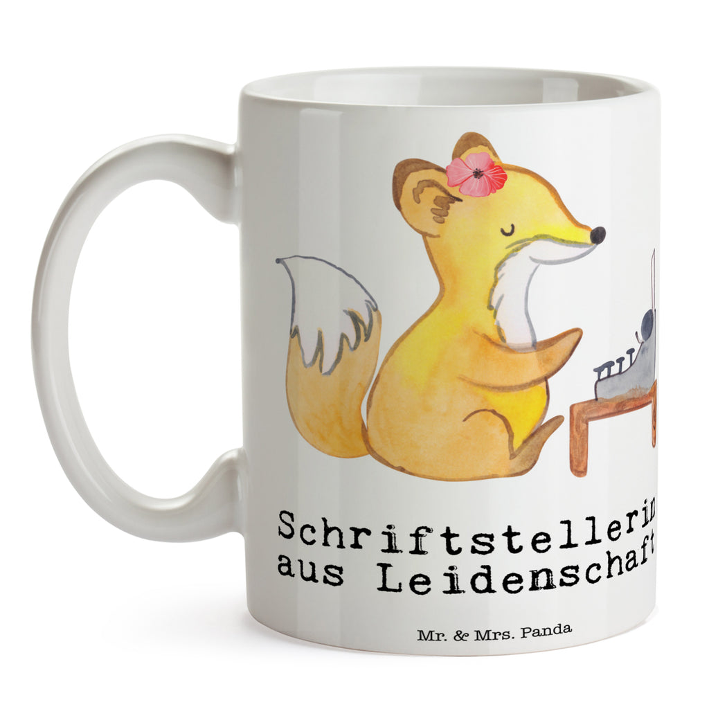 Tasse Schriftstellerin Leidenschaft Tasse, Kaffeetasse, Teetasse, Becher, Kaffeebecher, Teebecher, Keramiktasse, Porzellantasse, Büro Tasse, Geschenk Tasse, Tasse Sprüche, Tasse Motive, Kaffeetassen, Tasse bedrucken, Designer Tasse, Cappuccino Tassen, Schöne Teetassen, Beruf, Ausbildung, Jubiläum, Abschied, Rente, Kollege, Kollegin, Geschenk, Schenken, Arbeitskollege, Mitarbeiter, Firma, Danke, Dankeschön, Autorin, Buchveröffentlichung, Schriftstellerin, Verlag, Geschichtenschreiber, Hobbyautor