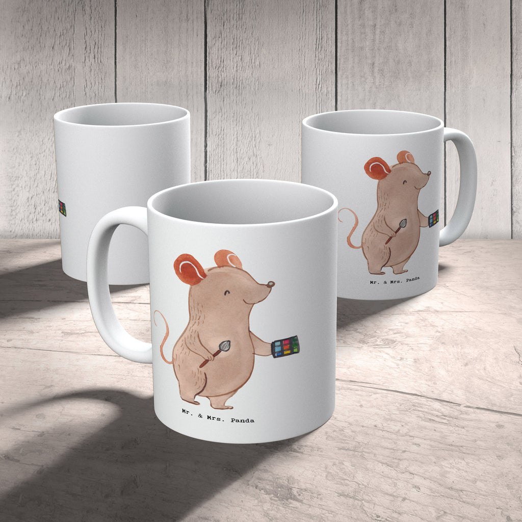 Tasse Visagist mit Herz Tasse, Kaffeetasse, Teetasse, Becher, Kaffeebecher, Teebecher, Keramiktasse, Porzellantasse, Büro Tasse, Geschenk Tasse, Tasse Sprüche, Tasse Motive, Kaffeetassen, Tasse bedrucken, Designer Tasse, Cappuccino Tassen, Schöne Teetassen, Beruf, Ausbildung, Jubiläum, Abschied, Rente, Kollege, Kollegin, Geschenk, Schenken, Arbeitskollege, Mitarbeiter, Firma, Danke, Dankeschön, Kosmetiker, Make Up Artist, Maskenbildner, Visagist, Beauty Salon, Kosmetikstudio, Eröffnung