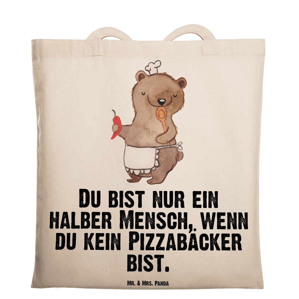 Tragetasche Pizzabäcker mit Herz Beuteltasche, Beutel, Einkaufstasche, Jutebeutel, Stoffbeutel, Tasche, Shopper, Umhängetasche, Strandtasche, Schultertasche, Stofftasche, Tragetasche, Badetasche, Jutetasche, Einkaufstüte, Laptoptasche, Beruf, Ausbildung, Jubiläum, Abschied, Rente, Kollege, Kollegin, Geschenk, Schenken, Arbeitskollege, Mitarbeiter, Firma, Danke, Dankeschön, Lieferdienstmitarbeiter, Pizzabäcker, Pizzabote, Pizzabringdienst, Lieferbringdienst