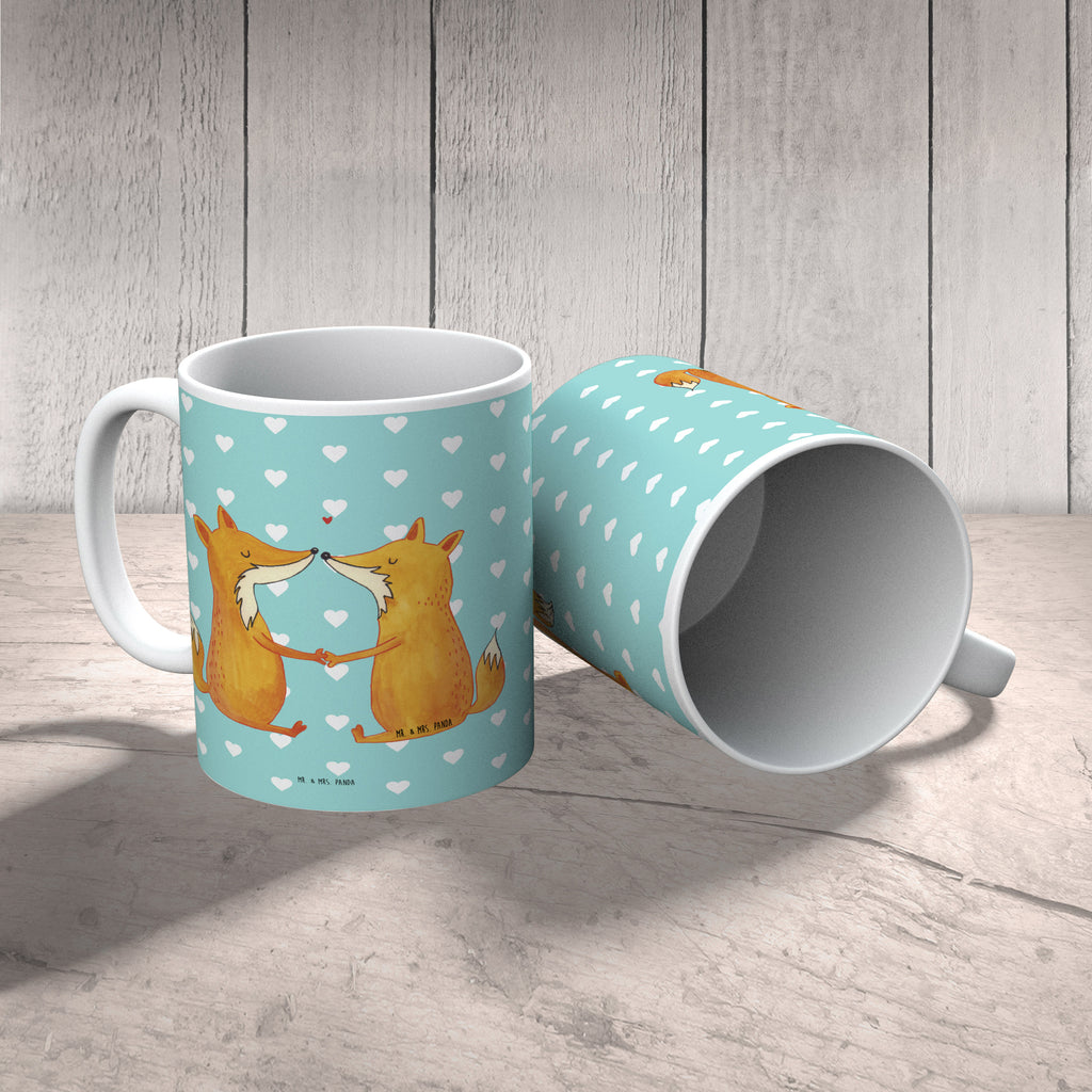 Tasse Füchse Liebe Tasse, Kaffeetasse, Teetasse, Becher, Kaffeebecher, Teebecher, Keramiktasse, Porzellantasse, Büro Tasse, Geschenk Tasse, Tasse Sprüche, Tasse Motive, Kaffeetassen, Tasse bedrucken, Designer Tasse, Cappuccino Tassen, Schöne Teetassen, Fuchs, Füchse, Fox, Liebe, Liebespaar, Paar, Partner, Freundin, Freund, Ehe, Verlobte, Ehemann, Ehefrau, Liebesbeweis