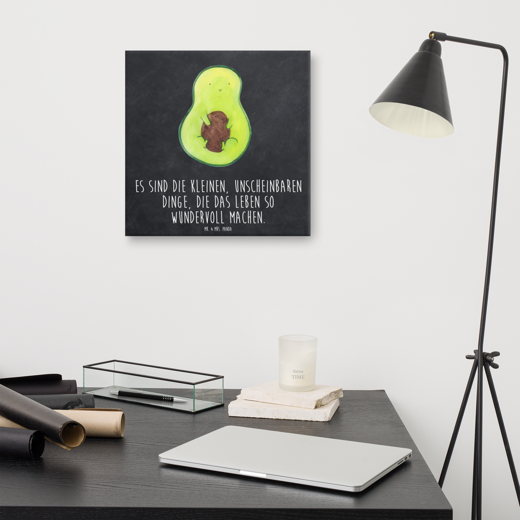 Leinwand Bild Avocado Kern Leinwand, Bild, Kunstdruck, Wanddeko, Dekoration, Avocado, Veggie, Vegan, Gesund, Avokado, Avocadokern, Kern, Pflanze, Spruch Leben