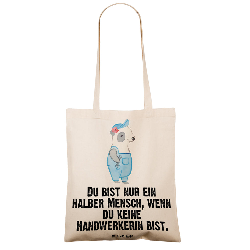 Tragetasche Handwerkerin mit Herz Beuteltasche, Beutel, Einkaufstasche, Jutebeutel, Stoffbeutel, Tasche, Shopper, Umhängetasche, Strandtasche, Schultertasche, Stofftasche, Tragetasche, Badetasche, Jutetasche, Einkaufstüte, Laptoptasche, Beruf, Ausbildung, Jubiläum, Abschied, Rente, Kollege, Kollegin, Geschenk, Schenken, Arbeitskollege, Mitarbeiter, Firma, Danke, Dankeschön, Handwerkerin, Gesellenprüfung, Handwerksbetrieb, Werkstatt