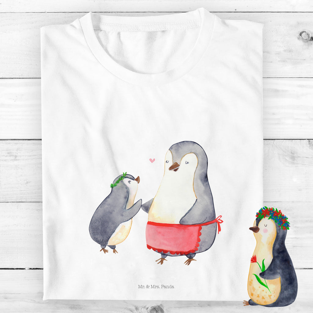 Organic Kinder T-Shirt Pinguin mit Kind Kinder T-Shirt, Kinder T-Shirt Mädchen, Kinder T-Shirt Jungen, Familie, Vatertag, Muttertag, Bruder, Schwester, Mama, Papa, Oma, Opa, Geschenk, Mami, Mutti, Mutter, Geburststag