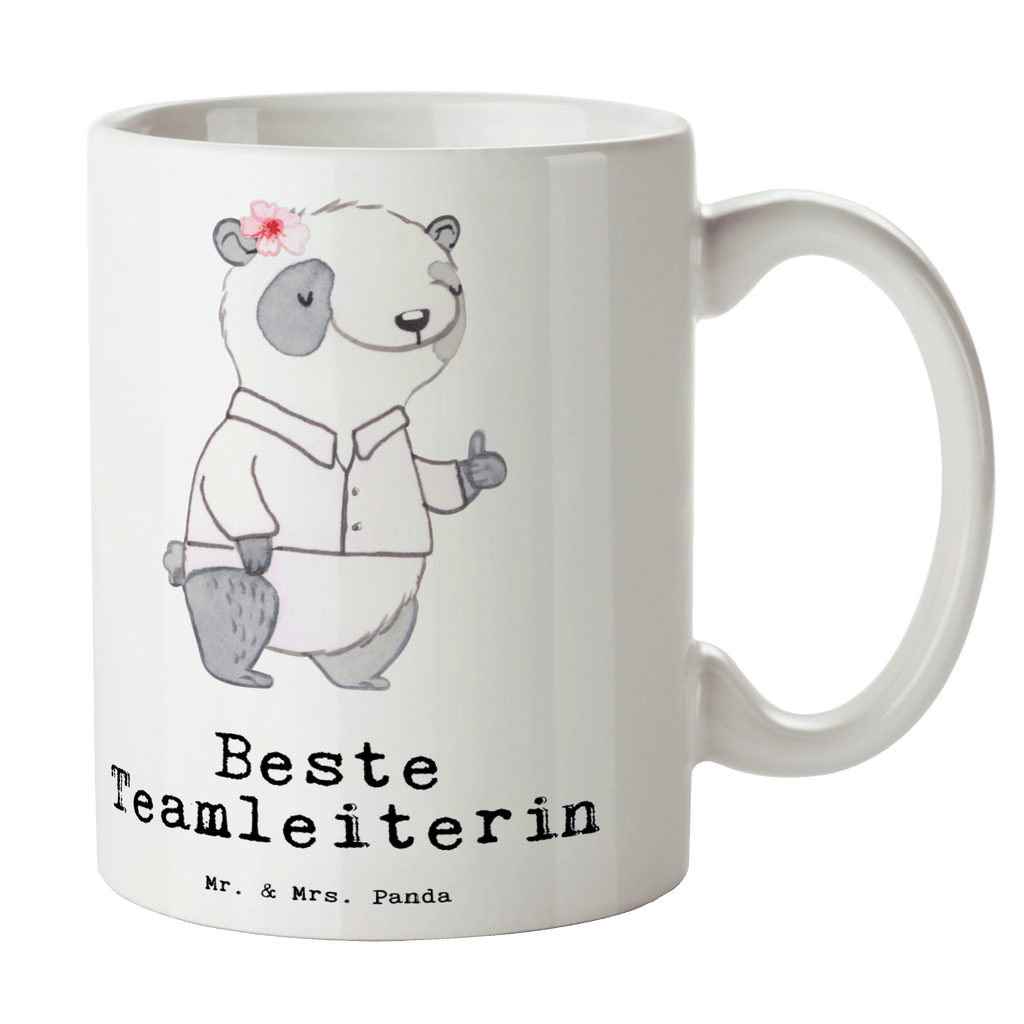 Tasse Panda Beste Teamleiterin Tasse, Kaffeetasse, Teetasse, Becher, Kaffeebecher, Teebecher, Keramiktasse, Porzellantasse, Büro Tasse, Geschenk Tasse, Tasse Sprüche, Tasse Motive, Kaffeetassen, Tasse bedrucken, Designer Tasse, Cappuccino Tassen, Schöne Teetassen, für, Dankeschön, Geschenk, Schenken, Geburtstag, Geburtstagsgeschenk, Geschenkidee, Danke, Bedanken, Mitbringsel, Freude machen, Geschenktipp, Teamleiterin, Seminarleiterin, Gruppenleiterin, Leiterin, Kollegin, Chefin, Vorgesetzte, Abschied, Abschiedsgeschenk, Ruhestand