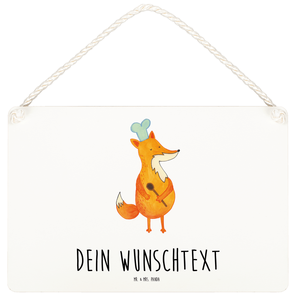 Personalisiertes Deko Schild Fuchs Koch Dekoschild, Deko Schild, Schild, Tür Schild, Türschild, Holzschild, Wandschild, Wanddeko, Fuchs, Füchse, Koch Geschenk, Küche Spruch, Küche Deko, Köche, Bäcker, Party Spruch, Spruch lustig, witzig