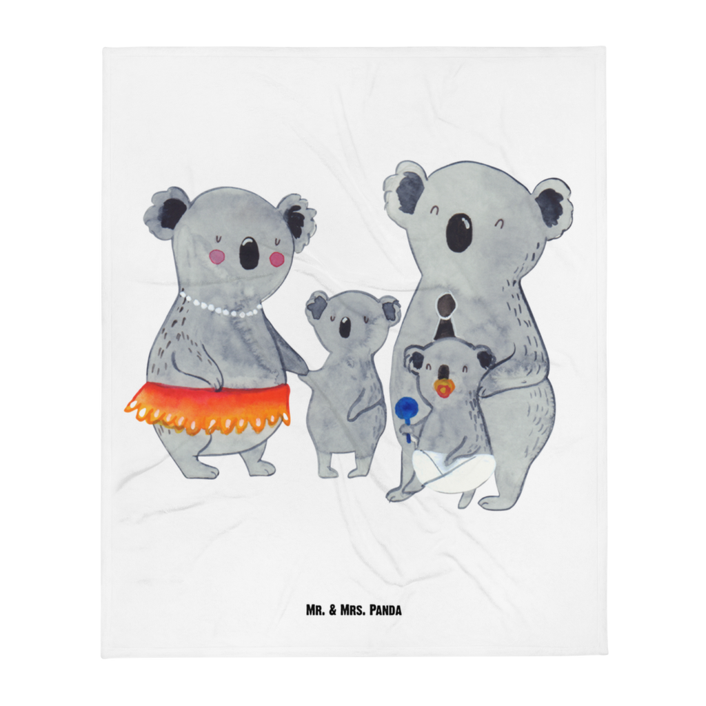 Kuscheldecke Koala Familie Decke, Wohndecke, Tagesdecke, Wolldecke, Sofadecke, Familie, Vatertag, Muttertag, Bruder, Schwester, Mama, Papa, Oma, Opa, Koala, Koalas, Family, Kinder, Geschwister, Familienleben