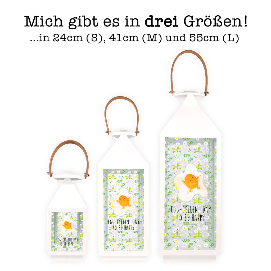 Deko Laterne Spiegelei Ei Gartenlampe, Gartenleuchte, Gartendekoration, Gartenlicht, Laterne kleine Laternen, XXL Laternen, Laterne groß, Tiermotive, Gute Laune, lustige Sprüche, Tiere, Ei, Spiegelei, Schön, Tag, Glücklich, Liebe