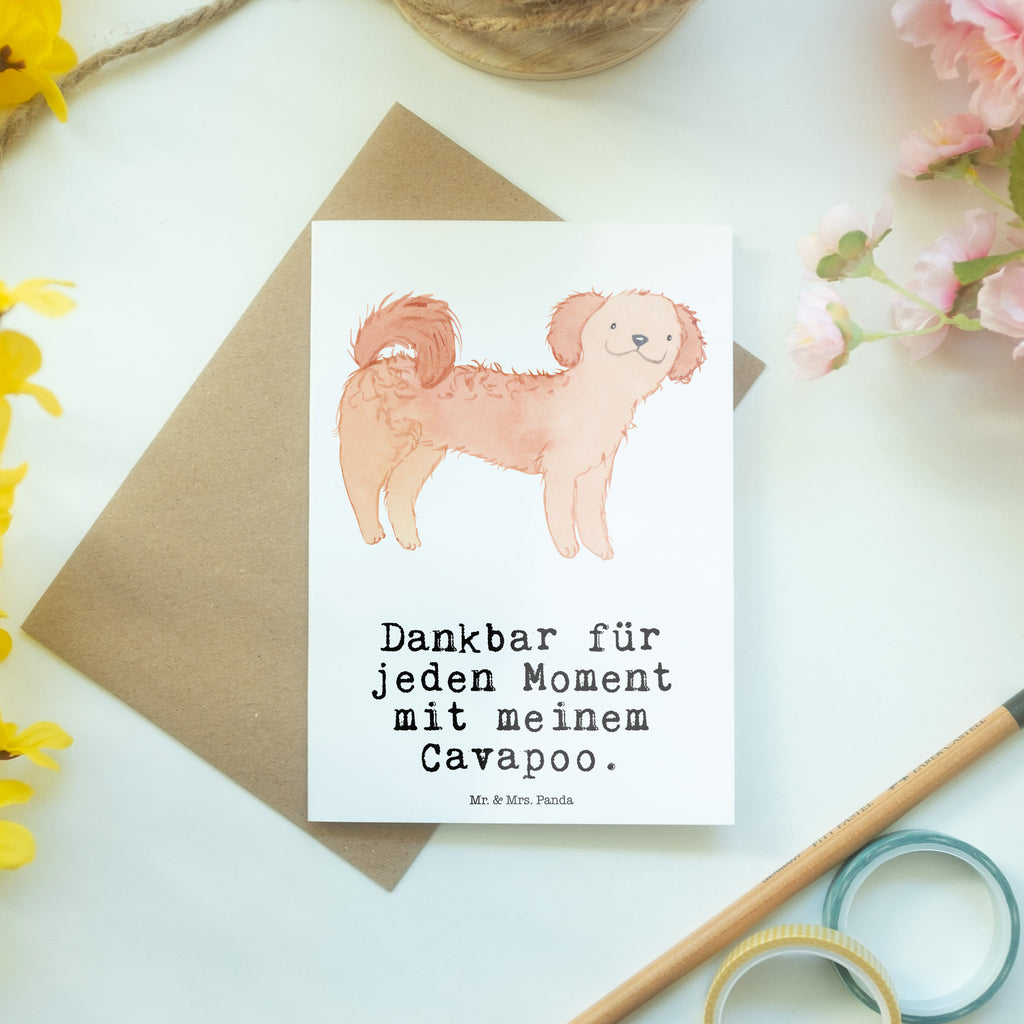 Grußkarte Cavapoo Moment Grußkarte, Klappkarte, Einladungskarte, Glückwunschkarte, Hochzeitskarte, Geburtstagskarte, Karte, Ansichtskarten, Hund, Hunderasse, Rassehund, Hundebesitzer, Geschenk, Tierfreund, Schenken, Welpe, Cavapoo, Cavoodle