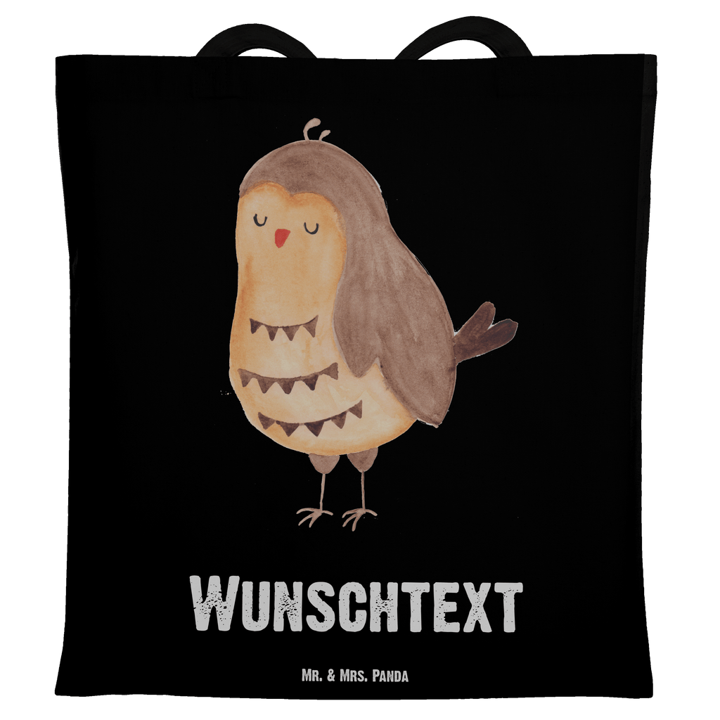 Personalisierte Tragetasche Eule Zufrieden Personalisierte Beuteltasche, Personalisierter Beutel, Personalisierte Einkaufstasche, Personalisierter Jutebeutel, Personalisierter Stoffbeutel, Tragetasche mit Namen, Einkaufstasche mit Namen, Stoffbeutel mit Namen, Personalisierte Tasche, Personalisierte Jutetasche, Personalisierte Kindergartentasche, Eule, Eule Spruch, Eule deko, Owl, Liebe Spruch, Romantisch, Wortspiel lustig, Spruch schön, Geschenk Hochzeitstag