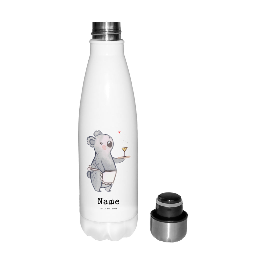 Personalisierte Thermosflasche Gastwirtin mit Herz Personalisierte Isolierflasche, Personalisierte Thermoflasche, Personalisierte Trinkflasche, Trinkflasche Mit Namen, Wunschname, Bedrucken, Namensflasche, Beruf, Ausbildung, Jubiläum, Abschied, Rente, Kollege, Kollegin, Geschenk, Schenken, Arbeitskollege, Mitarbeiter, Firma, Danke, Dankeschön, Kneipenwirtin, Gastwirtin, Gaststätte, Kneipe, Eröffnung, Barkeeperin, Rum, Bar