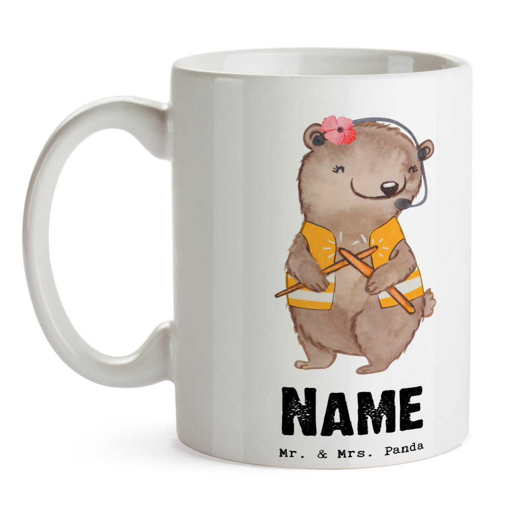 Personalisierte Tasse Flugbegleiterin mit Herz Personalisierte Tasse, Namenstasse, Wunschname, Personalisiert, Tasse, Namen, Drucken, Tasse mit Namen, Beruf, Ausbildung, Jubiläum, Abschied, Rente, Kollege, Kollegin, Geschenk, Schenken, Arbeitskollege, Mitarbeiter, Firma, Danke, Dankeschön, Flugbegleiterin, Stewardess, Flugstewardess, Flight-Attendant