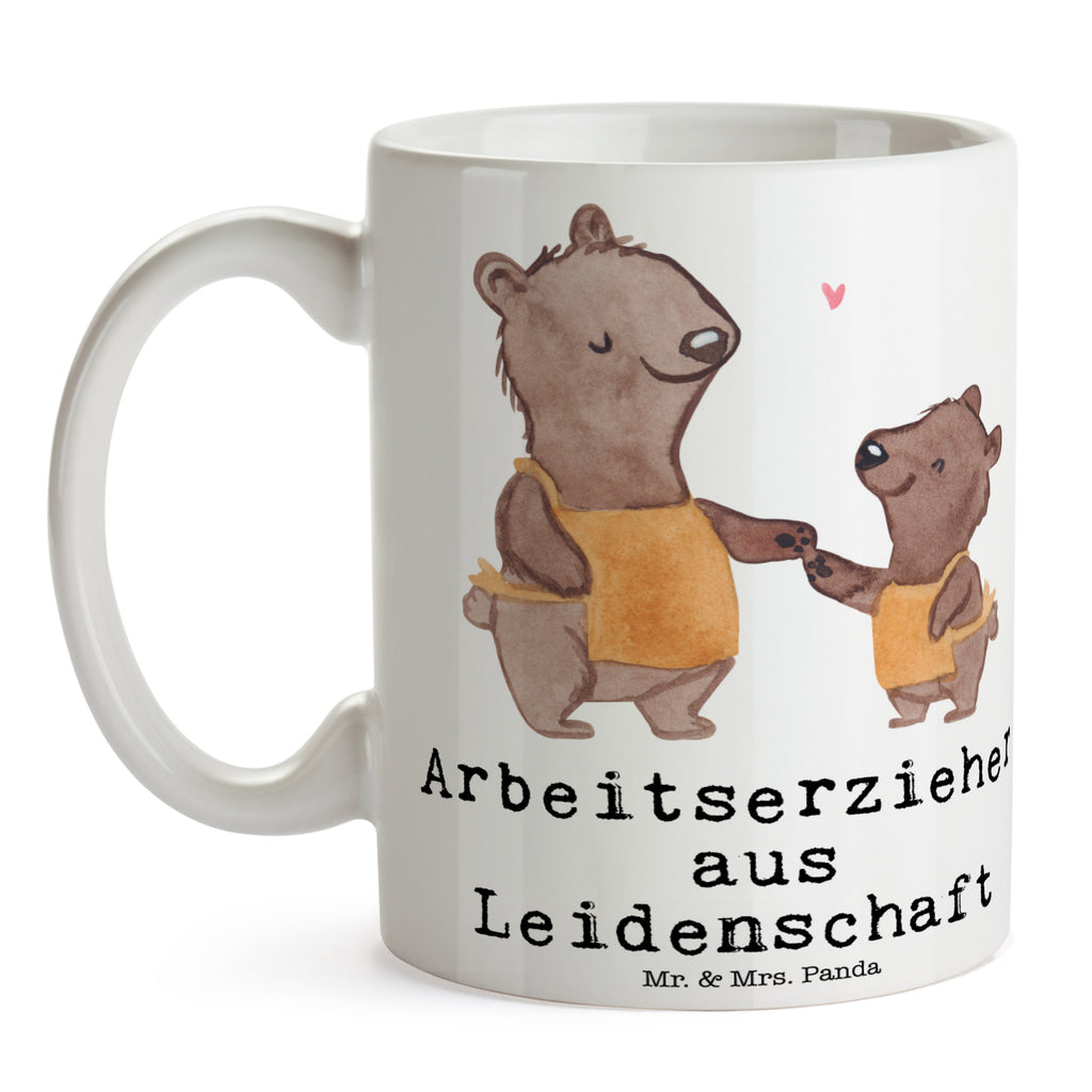 Tasse Arbeitserzieher aus Leidenschaft Tasse, Kaffeetasse, Teetasse, Becher, Kaffeebecher, Teebecher, Keramiktasse, Porzellantasse, Büro Tasse, Geschenk Tasse, Tasse Sprüche, Tasse Motive, Kaffeetassen, Tasse bedrucken, Designer Tasse, Cappuccino Tassen, Schöne Teetassen, Beruf, Ausbildung, Jubiläum, Abschied, Rente, Kollege, Kollegin, Geschenk, Schenken, Arbeitskollege, Mitarbeiter, Firma, Danke, Dankeschön, Arbeitserzieher, Arbeitspädagoge, Studium