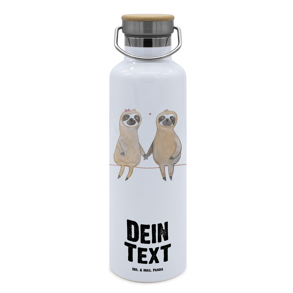 Personalisierte Trinkflasche Faultier Pärchen Personalisierte Trinkflasche, Trinkflasche mit Namen, Trinkflasche bedrucken, Flasche personalisiert, Trinkflasch mit Aufdruck, Trinkflasche Werbegeschenk, Namensaufdruck Trinkflasche, Sportflasche personalisiert, Trinkflasche Sport, Faultier, Faultier Geschenk, Faultier Deko, Faultiere, faul, Lieblingstier, Liebe, Liebespaar, Faultierliebe, Faultierpärchen, verliebt, verlobt, gemeinsam, relaxen, Pärchen, Beziehung, Langsamkeit