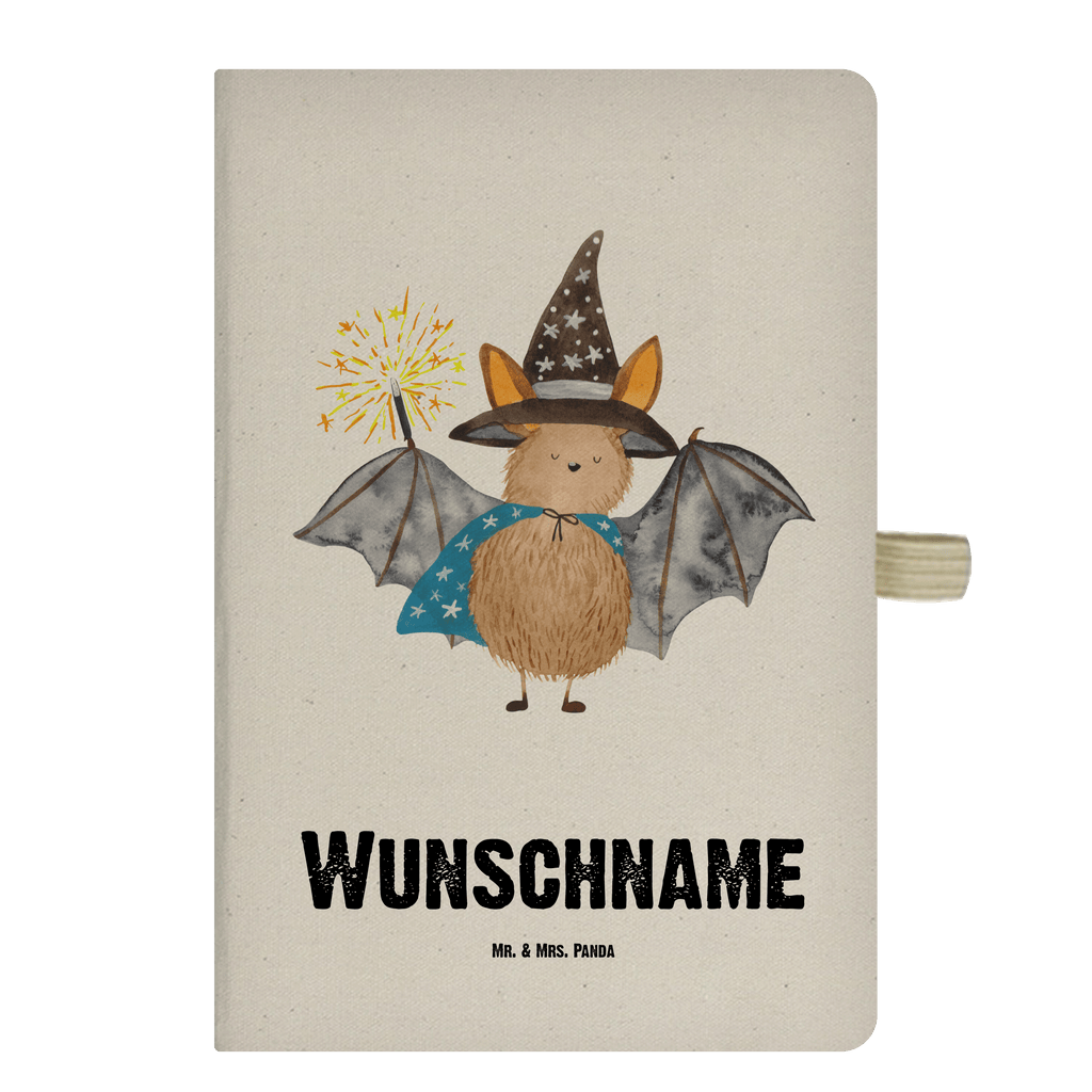 DIN A4 Personalisiertes Notizbuch Fledermaus Zauberer Personalisiertes Notizbuch, Notizbuch mit Namen, Notizbuch bedrucken, Personalisierung, Namensbuch, Namen, Tiermotive, Gute Laune, lustige Sprüche, Tiere, Fledermaus, Fledermäuse, Zauberer, Magier, Frauen, reinsteigern