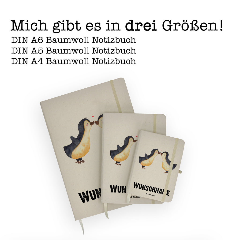 DIN A4 Personalisiertes Notizbuch Pinguine Kuss Personalisiertes Notizbuch, Notizbuch mit Namen, Notizbuch bedrucken, Personalisierung, Namensbuch, Namen, Liebe, Partner, Freund, Freundin, Ehemann, Ehefrau, Heiraten, Verlobung, Heiratsantrag, Liebesgeschenk, Jahrestag, Hocheitstag, Valentinstag, Geschenk für Frauen, Hochzeitstag, Mitbringsel, Geschenk für Freundin, Geschenk für Partner, Liebesbeweis, für Männer, für Ehemann