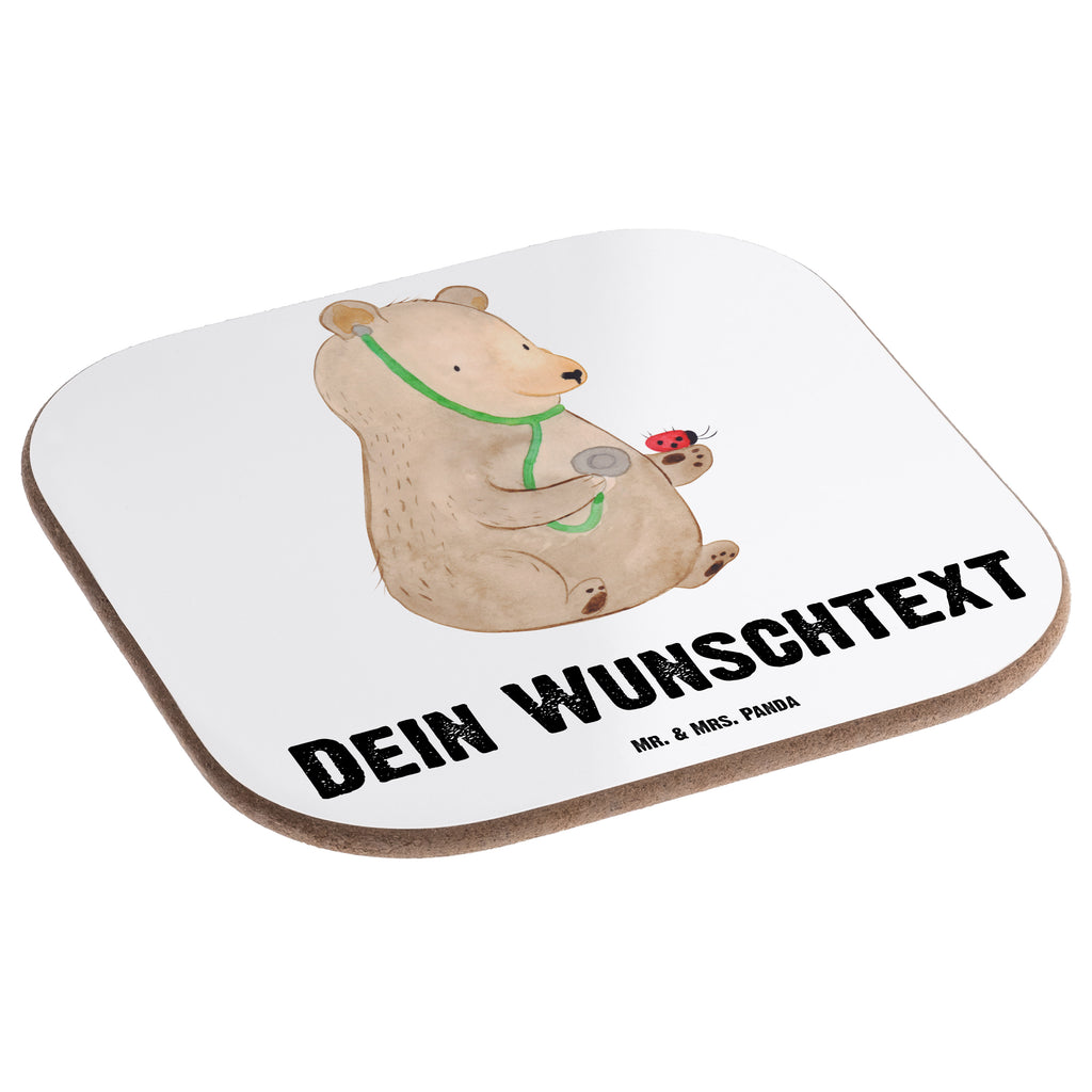 Personalisierte Untersetzer Bär Arzt Personalisierte Untersetzer, PErsonalisierte Bierdeckel, Personalisierte Glasuntersetzer, Peronalisierte Untersetzer Gläser, Personalisiert Getränkeuntersetzer, Untersetzer mit Namen, Bedrucken, Personalisieren, Namensaufdruck, Bär, Teddy, Teddybär, Arzt, Ärztin, Doktor, Professor, Doktorin, Professorin