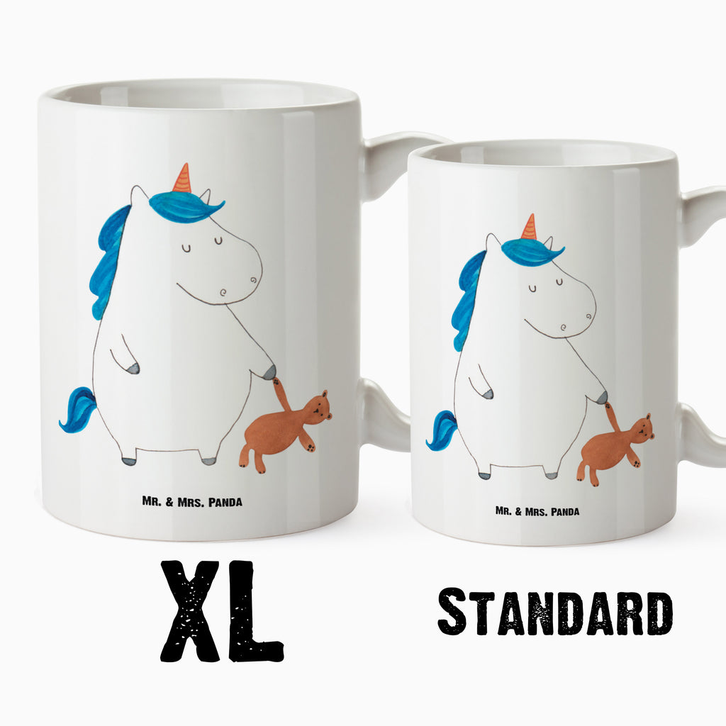 XL Tasse Einhorn Teddy XL Tasse, Große Tasse, Grosse Kaffeetasse, XL Becher, XL Teetasse, spülmaschinenfest, Jumbo Tasse, Groß, Einhorn, Einhörner, Einhorn Deko, Pegasus, Unicorn, schlafen, gute Nacht, Single, Bett, Träumen, Freundin, Singleleben