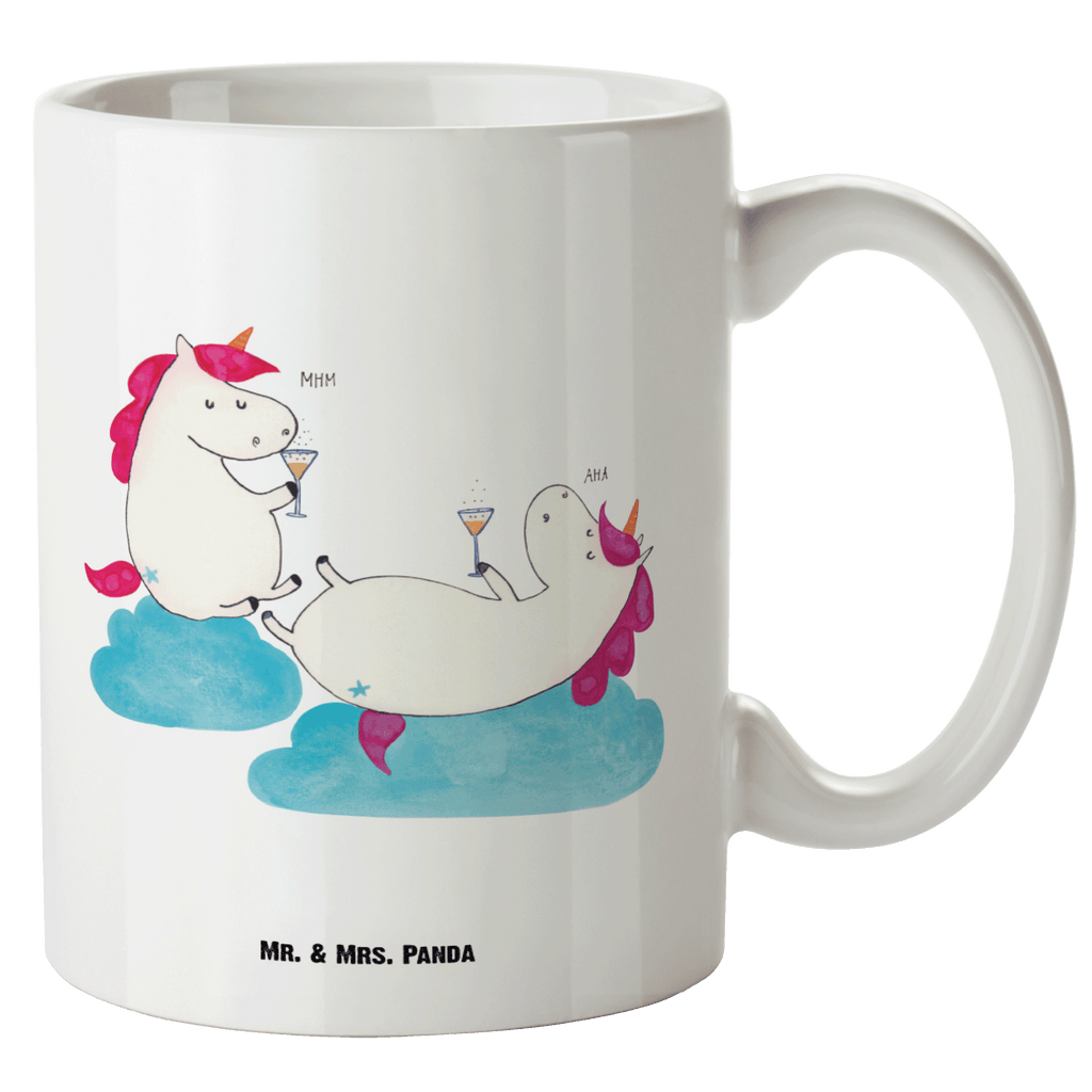 XL Tasse Einhörner Sekt XL Tasse, Große Tasse, Grosse Kaffeetasse, XL Becher, XL Teetasse, spülmaschinenfest, Jumbo Tasse, Groß, Einhorn, Einhörner, Einhorn Deko, Pegasus, Unicorn, Freundinnen, Freundin, BFF, Sekt, Mädelsabend, Spaß, Party, Korken, Anstoßen, Beste