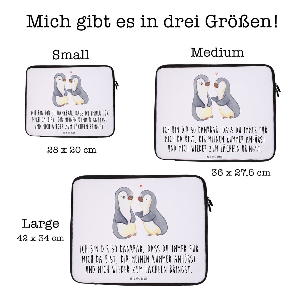 Notebook Tasche Pinguine trösten Notebook Tasche, Laptop, Computertasche, Tasche, Notebook-Tasche, Notebook-Reisehülle, Notebook Schutz, Liebe, Partner, Freund, Freundin, Ehemann, Ehefrau, Heiraten, Verlobung, Heiratsantrag, Liebesgeschenk, Jahrestag, Hocheitstag, Valentinstag, Geschenk für Frauen, Hochzeitstag, Mitbringsel, Geschenk für Freundin, Geschenk für Partner, Liebesbeweis, für Männer, für Ehemann