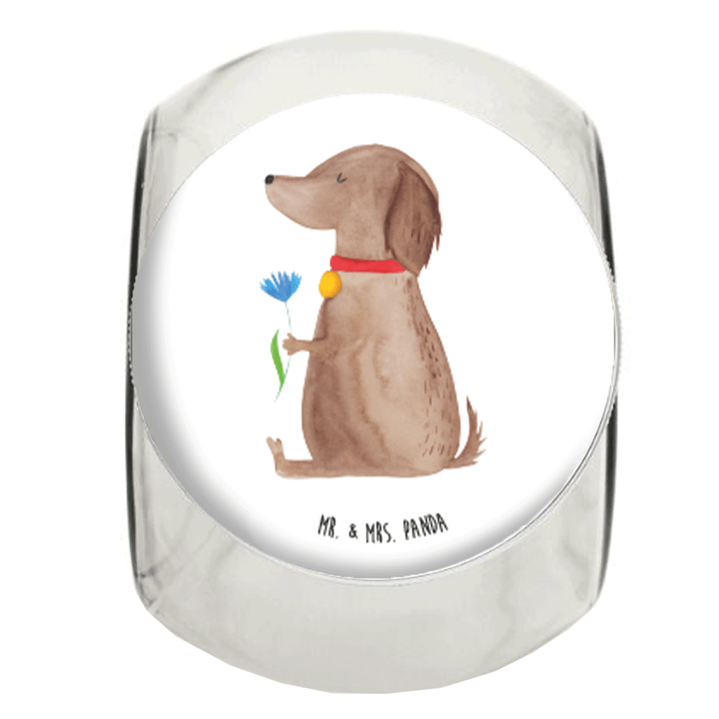 Bonbonglas Hund Blume Vorratsdose, Vorratsbehälter, Süßigkeitenglas, Süßigkeitendose, Kaffeedose, Müslidose, Teedose, Keksbehälter, Keksedose, Glasdose, Glasbälter, Vorratsglas, Küchenbehälter, Aufbewahrungsdose, Aufbewahungsglas, Gewürzdose, Küchenorganizer, Snackdose, Hund, Hundemotiv, Haustier, Hunderasse, Tierliebhaber, Hundebesitzer, Sprüche, Hunde, Frauchen, Hundeliebe