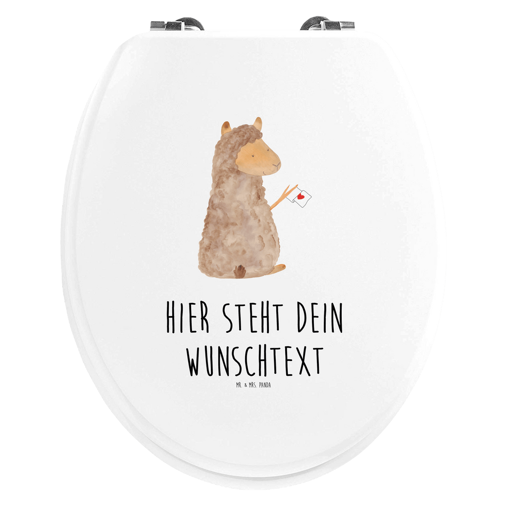 Personalisierter WC Sitz Motiv Alpaka Fahne Personalisierte Klobrille, Personalisierter Klodeckel, Personalisierter Toilettendeckel, Personalisierter WC-Sitz, Toilettendeckel mit Namen, WC Sitz mit Namen, Alpaka, Lama, Alpakas, Lamas, Liebe