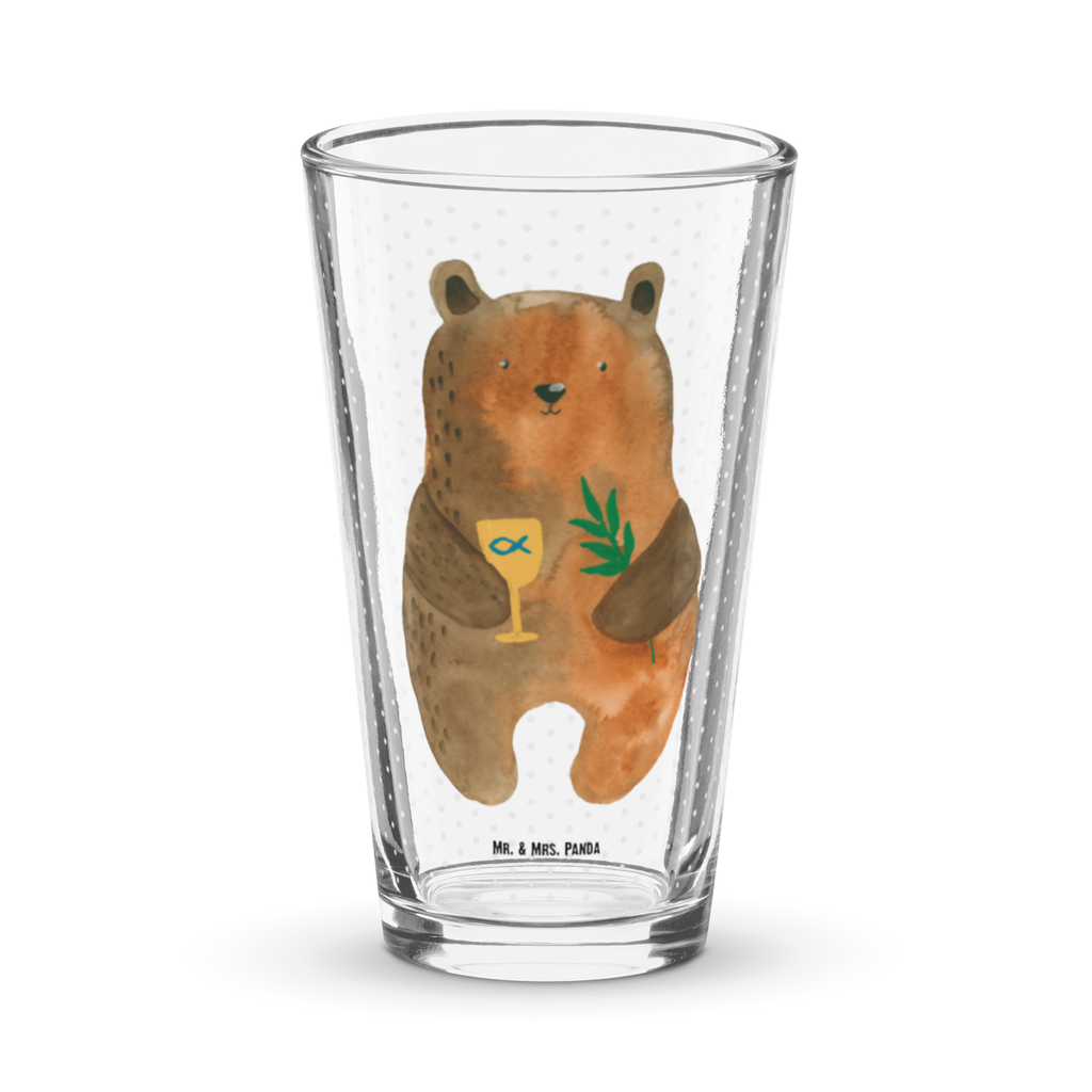 Premium Trinkglas Konfirmation-Bär Trinkglas, Glas, Pint Glas, Bierglas, Cocktail Glas, Wasserglas, Bär, Teddy, Teddybär, Konfirmation, Kirche, evangelisch, Gottesdienst