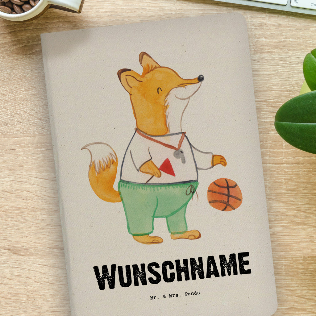 DIN A4 Personalisiertes Notizbuch Basketballtrainer mit Herz Personalisiertes Notizbuch, Notizbuch mit Namen, Notizbuch bedrucken, Personalisierung, Namensbuch, Namen, Beruf, Ausbildung, Jubiläum, Abschied, Rente, Kollege, Kollegin, Geschenk, Schenken, Arbeitskollege, Mitarbeiter, Firma, Danke, Dankeschön, Basketballtrainer, Basketball, Sport, Ballsport, Basketballcoach, Basketballer, Verein