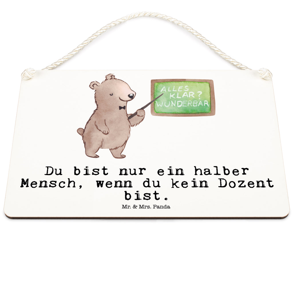 Deko Schild Dozent mit Herz Dekoschild, Deko Schild, Schild, Tür Schild, Türschild, Holzschild, Wandschild, Wanddeko, Beruf, Ausbildung, Jubiläum, Abschied, Rente, Kollege, Kollegin, Geschenk, Schenken, Arbeitskollege, Mitarbeiter, Firma, Danke, Dankeschön, Dozent, Professor, Universität, Vorlesung, Tutor, Akademiker, Uni, Unterricht