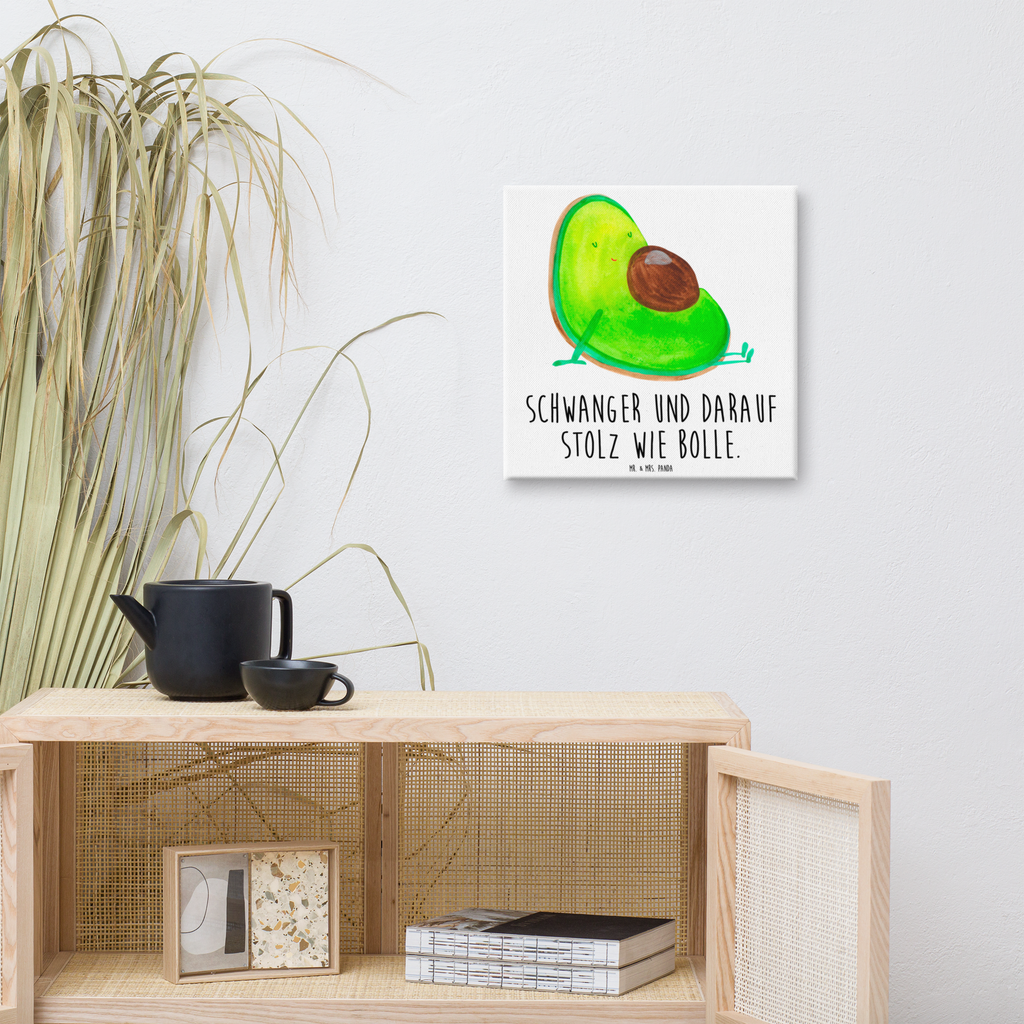 Leinwand Bild Avocado schwanger Leinwand, Bild, Kunstdruck, Wanddeko, Dekoration, Avocado, Veggie, Vegan, Gesund, schwanger, Schwangerschaft, Babyparty, Babyshower