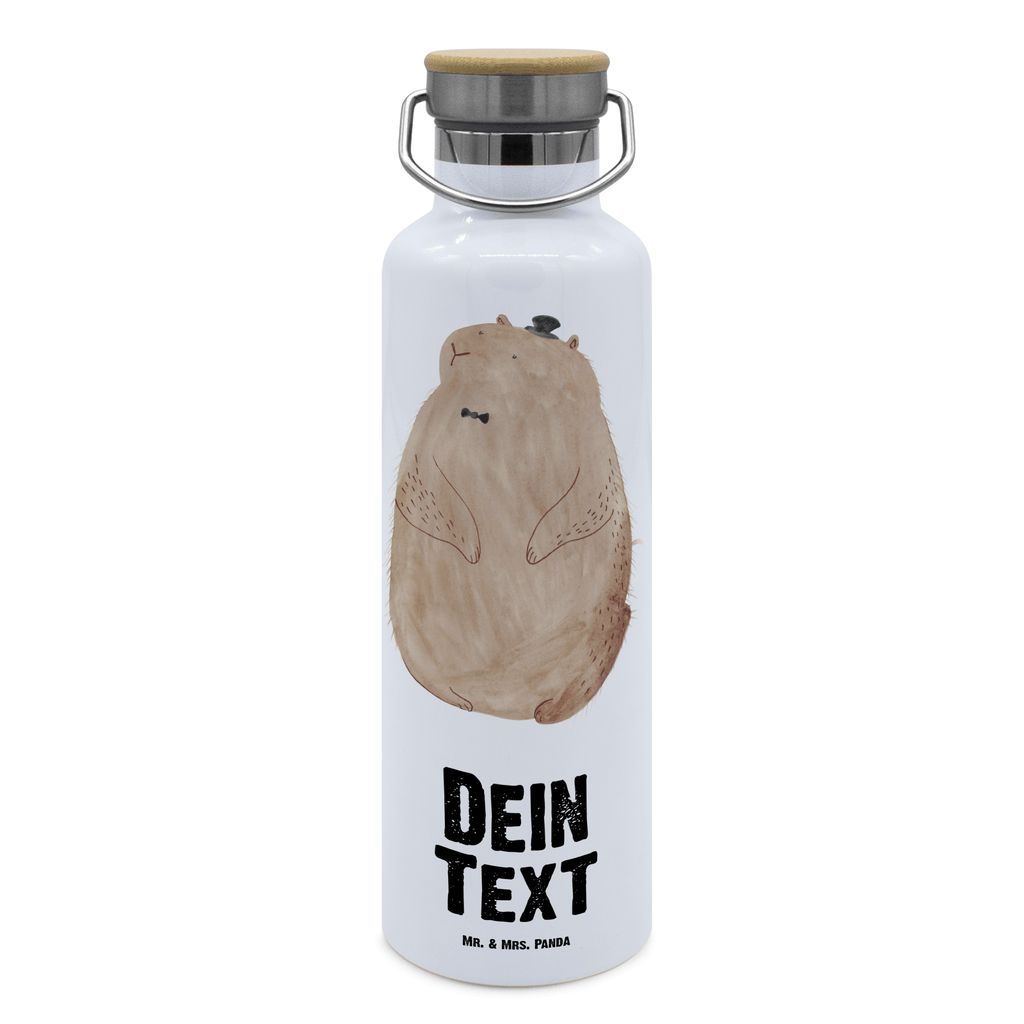 Personalisierte Trinkflasche Murmeltier Personalisierte Trinkflasche, Trinkflasche mit Namen, Trinkflasche bedrucken, Flasche personalisiert, Trinkflasch mit Aufdruck, Trinkflasche Werbegeschenk, Namensaufdruck Trinkflasche, Sportflasche personalisiert, Trinkflasche Sport, Tiermotive, Gute Laune, lustige Sprüche, Tiere, Murmeltier, Knigge, Fröhlichkeit, Freundlichkeit, Respekt, Anstand