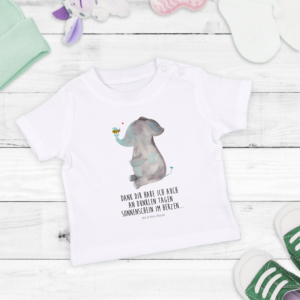 Organic Baby Shirt Elefant Biene Baby T-Shirt, Jungen Baby T-Shirt, Mädchen Baby T-Shirt, Shirt, Tiermotive, Gute Laune, lustige Sprüche, Tiere, Elefant, Biene, Liebe, Liebesbeweis, Jahrestag, Liebesgeschenk, Heiratsantrag, Hochzeitsgeschenk, Liebesspruch