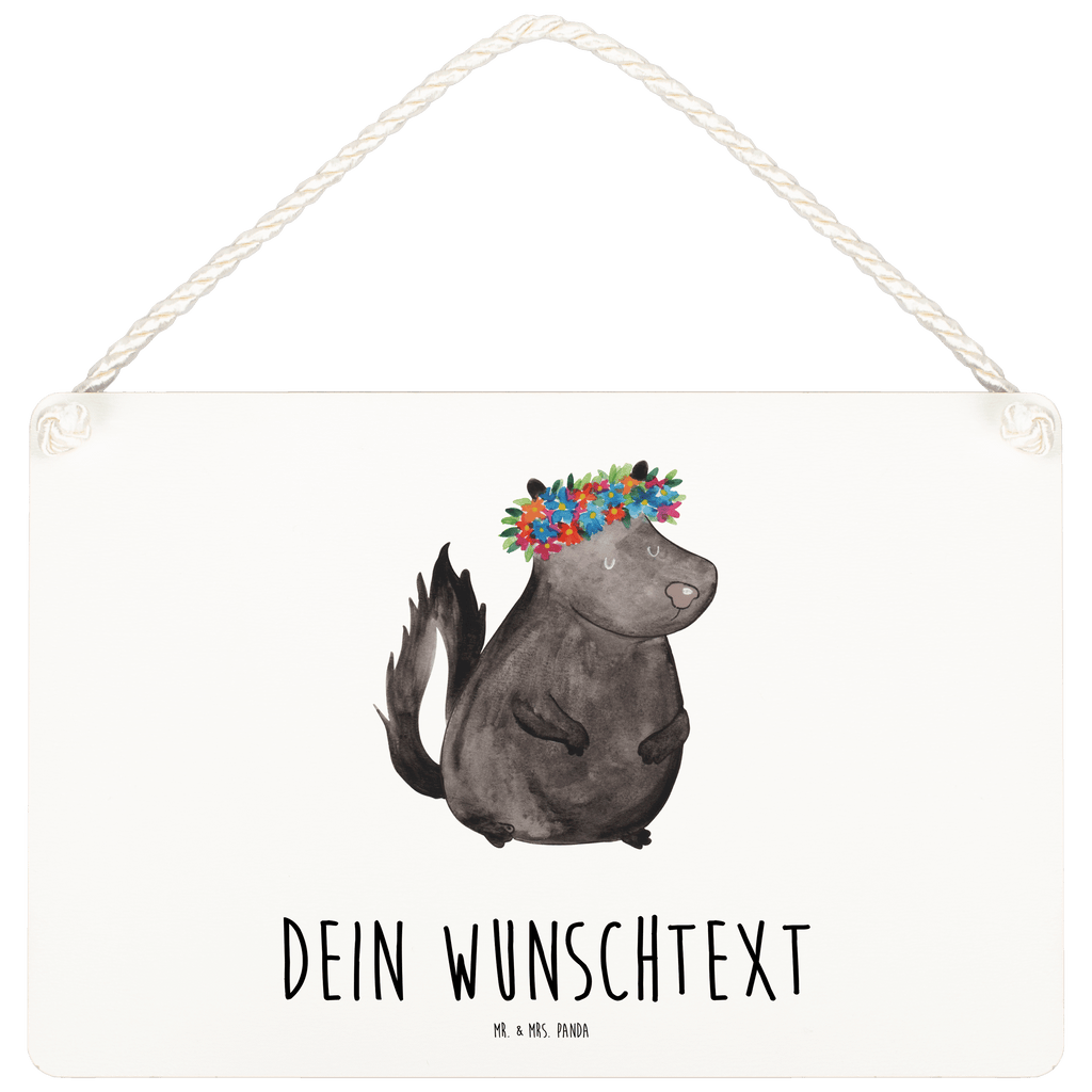 Personalisiertes Deko Schild Stinktier Mädchen Dekoschild, Deko Schild, Schild, Tür Schild, Türschild, Holzschild, Wandschild, Wanddeko, Stinktier, Skunk, Wildtier, Raubtier, Stinker, Stinki, Yoga, Namaste, Lebe, Liebe, Lache