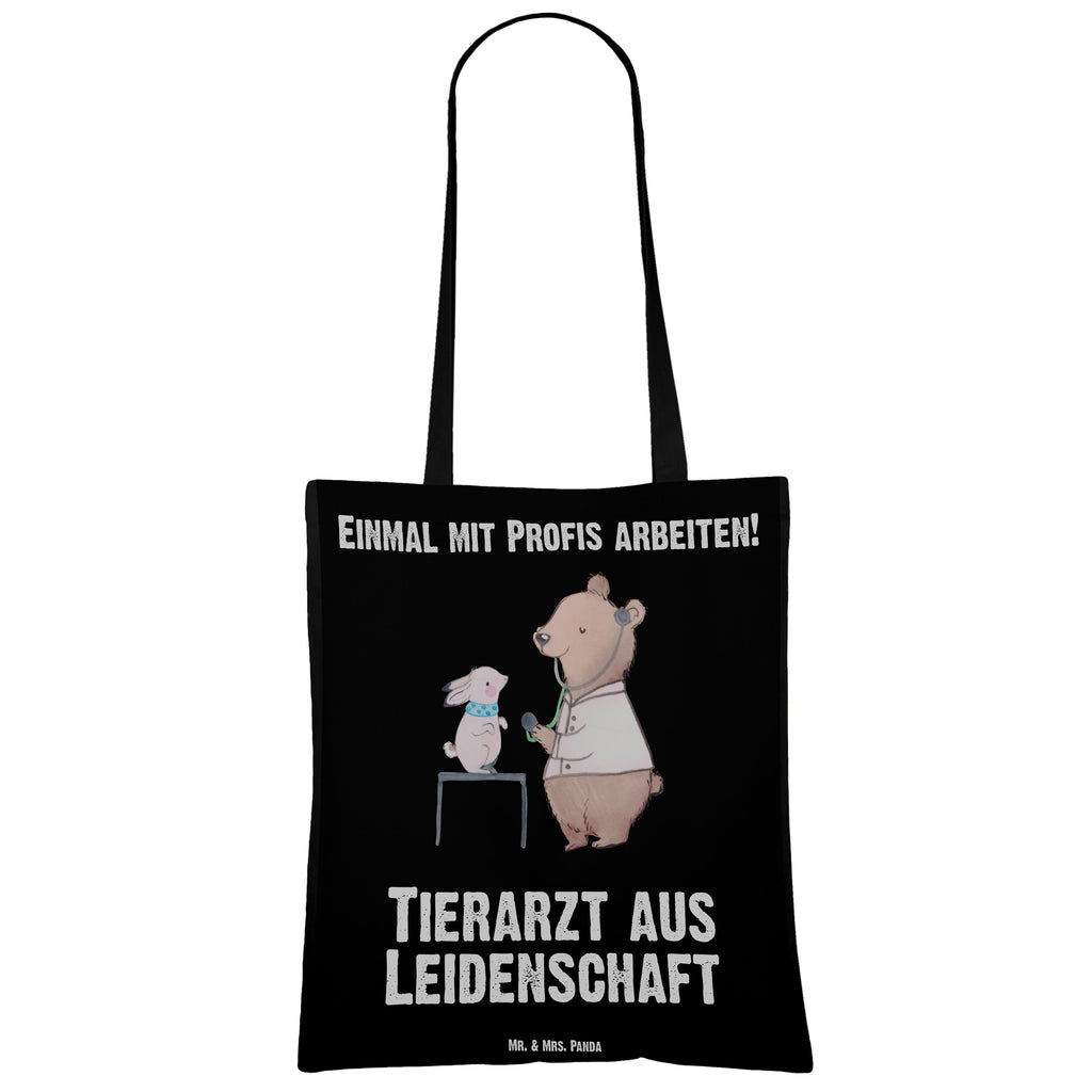 Tragetasche Tierarzt aus Leidenschaft Beuteltasche, Beutel, Einkaufstasche, Jutebeutel, Stoffbeutel, Tasche, Shopper, Umhängetasche, Strandtasche, Schultertasche, Stofftasche, Tragetasche, Badetasche, Jutetasche, Einkaufstüte, Laptoptasche, Beruf, Ausbildung, Jubiläum, Abschied, Rente, Kollege, Kollegin, Geschenk, Schenken, Arbeitskollege, Mitarbeiter, Firma, Danke, Dankeschön