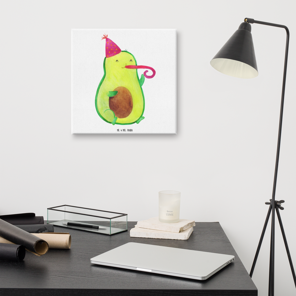 Leinwand Bild Avocado Party Time Leinwand, Bild, Kunstdruck, Wanddeko, Dekoration, Avocado, Veggie, Vegan, Gesund