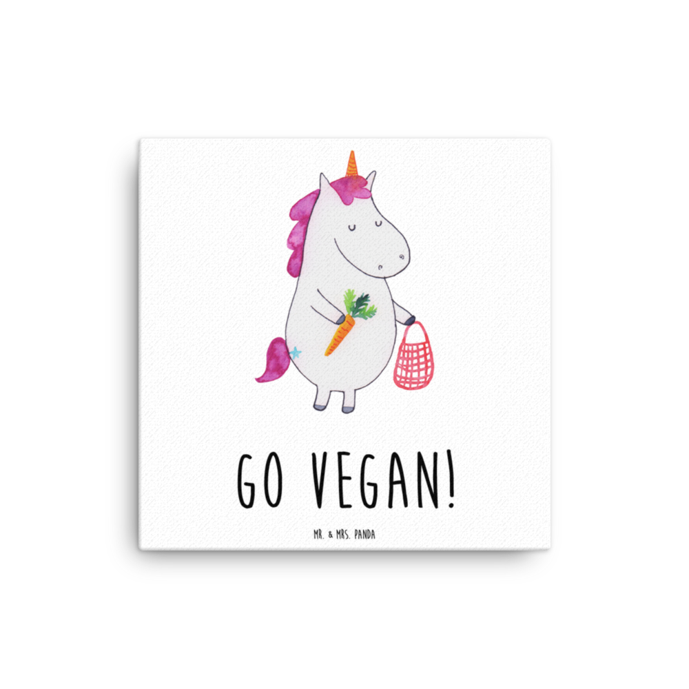 Leinwand Bild Einhorn Vegan Leinwand, Bild, Kunstdruck, Wanddeko, Dekoration, Einhorn, Einhörner, Einhorn Deko, Pegasus, Unicorn, vegan, Gesund leben, Vegetariar, Rohkost, Gesund essen, Veganismus, Veganer